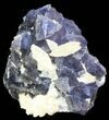 Fluorite Cube Cluster with Calcite Crystals - Pakistan #38639-2
